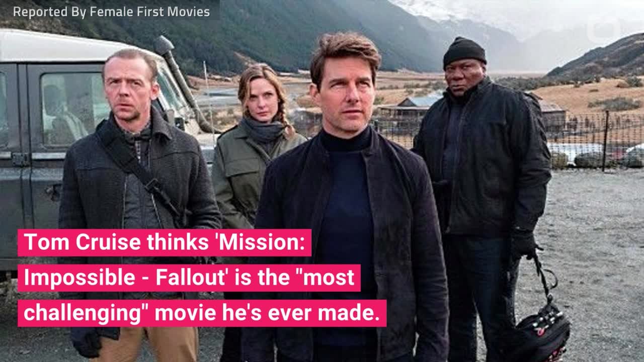 Tom Cruise Says 'M.I: Fallout' Is His "Most Challenging" Film