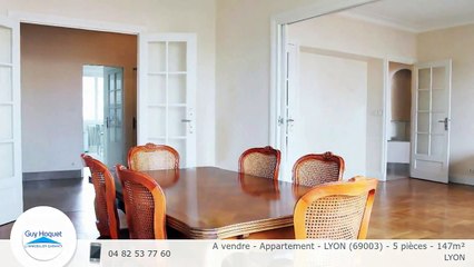 A vendre - Appartement - LYON (69003) - 5 pièces - 147m²