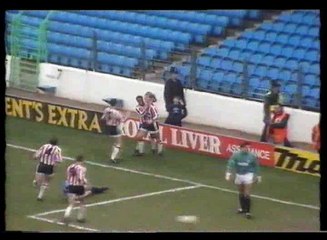 Manchester City - Southampton 30-03-1991 Division One