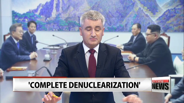 N. Korean state media includes complete denuclearization in report on summit declaration