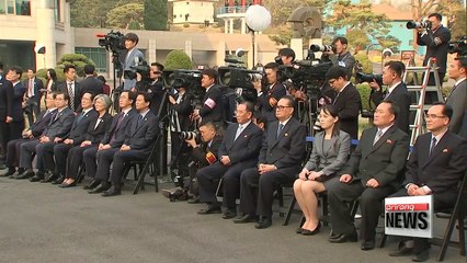 Download Video: Leaders of S. Korea, N. Korea announce joint declaration that includes complete denuclearization of Korean Peninsula