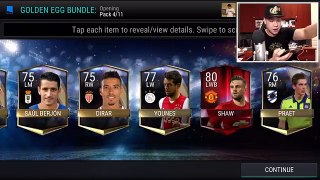 ANOTHER INSANE GOLDEN EGG BUNDLE OPENING!! FIFA MOBILE