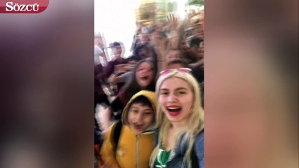 Aleyna Tilki AVM'de esir kaldı