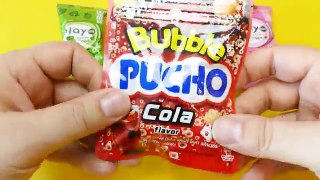 Bubble Pucho Cola & Play Tape - Chewing Gum Tape - Apple, Cola, Grape & Strawberry Candy