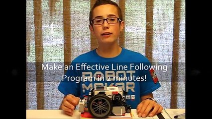 How to Make an Effective EV3 Line Follower in 2 Minutes!