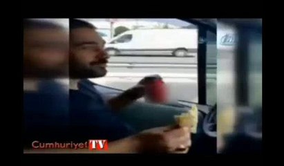 Bu görüntüler İstanbul'da çekildi... Srücüler gördüklerine inanamadı