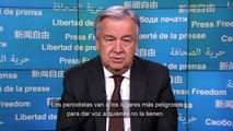 Mensaje de António Guterres para el Día Mundial de la Libertad de Prensa 2017