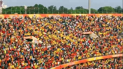 Dhoni Mass Entry Hyderabad | IPL 2018 SRH vs CSK | Rajiv Gandhi International Stadium
