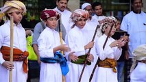 Almezmar, drumming and dancing with sticks, Saudi Arabia