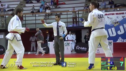TAPIS 5 -  JUJITSU GRAND SLAM PARIS OPEN 2018 - LIVE 6 (216)