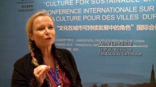 Anne Lemaistre, Chef du Bureau de l'UNESCO au Cambodge