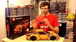 Лего Техник 42056 Порше 911 – Обзор / Lego Technic 42056 Porsche 911 GT3 RS - Review