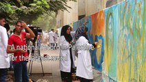 How 64 Youth Painted the Largest Mural in Gaza