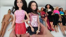 Trocando Cabeças de Barbie e Dicas para Articular os Corpos (Raquelle, Midge, Nikki, Summer.)