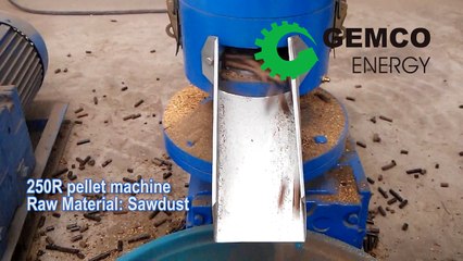 What is small pellet machine used for?