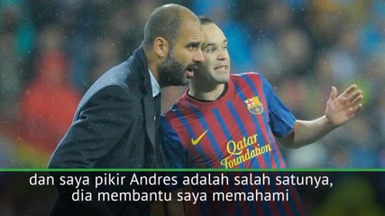 'Dia Membantu Saya Memahami Permainan' - Terima kasih Guardiola Kepada Iniesta