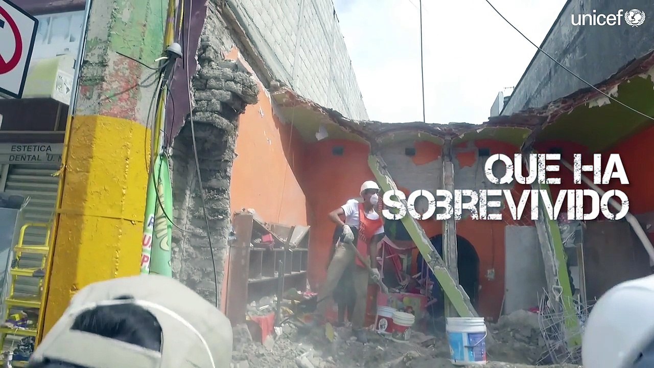 Con 5 años salva a 3 niñas en el terremoto de México