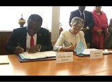 Airtel Gabon – UNESCO Signing ceremony 16 October 2014