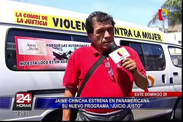 Jaime Chincha retorna tras 2 años de ausencia con su nuevo programa “Juicio Justo”