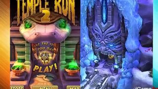 Temple Run 2 Blazing Sands VS Frozen Shadows iPad Gameplay for Children HD #58