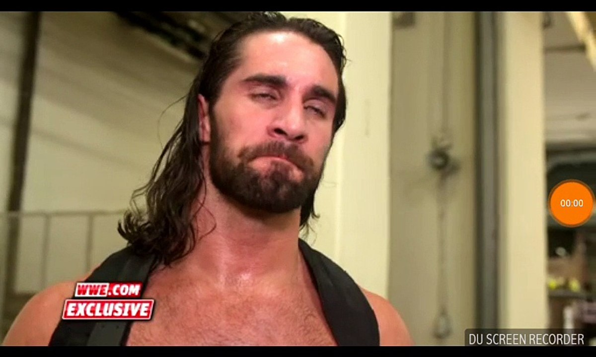 Seth Rollins Win The Greatest Royal Rumble Match Backstage Exclusive. K