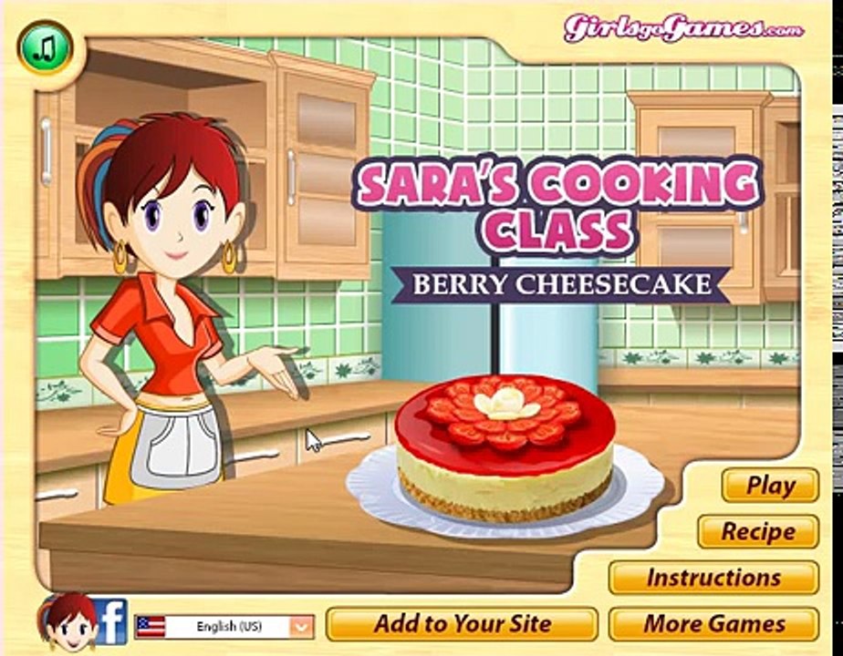 How to Make Fruity Cheese Cake Saras Cooking Class Kids Game