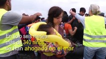Cada día, dos niños migrantes mueren al cruzar el Mediterraneo