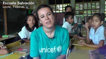 Un año después, gracias desde Filipinas. UNICEF España