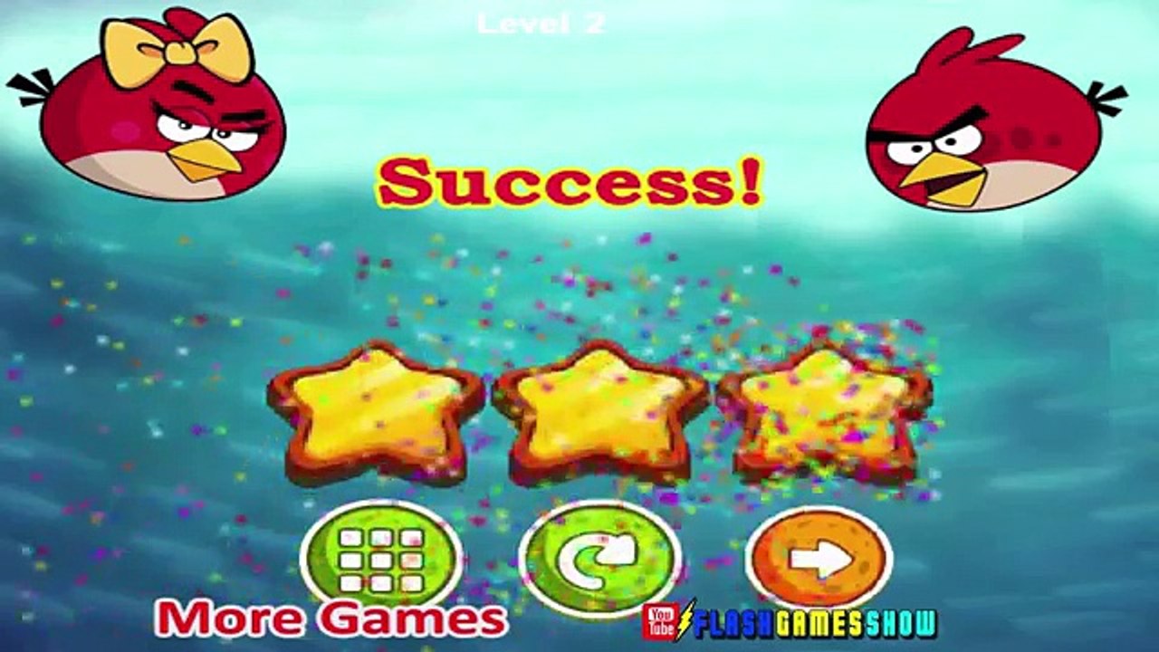 Angry Birds Water Adventure Full Game Walkthrough All Levels