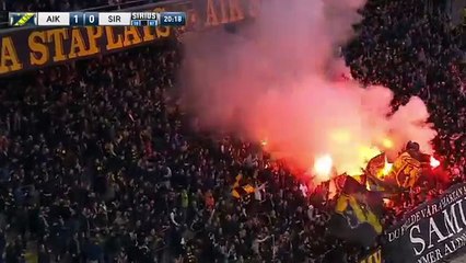 AIK 2:0 Sirius (Sweden. Allsvenskan. 27 April 2018)