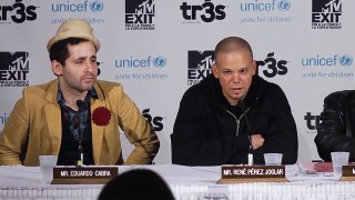 UNICEF, MTV y Calle 13 contra la trata y la explotación