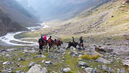 Kashmir Kolahoi Glacier Trek