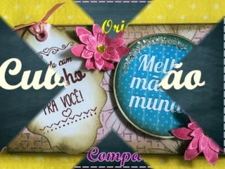Fotos Cubo Cartão - Scrap Origami - Maravilhas Compartilhadas