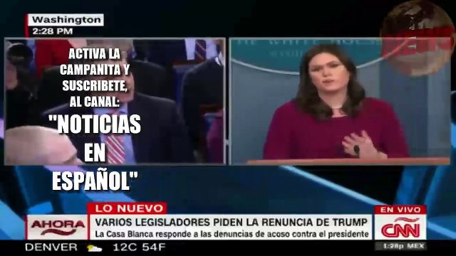 Ultimo minuto EEUU, CASA BLANCA ANUNCIA SIGUIENTES PASOS DE TRUMP 11/12/2017