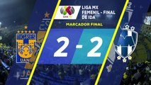 Resumen de Tigres vs Rayadas | Final Ida - Liga Mx femenil | Televisa Deportes
