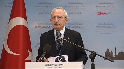 Kayseri-Chp Lideri Kılıçdaroğlu İl Başkanları Toplantısı'nda Konuştu-5