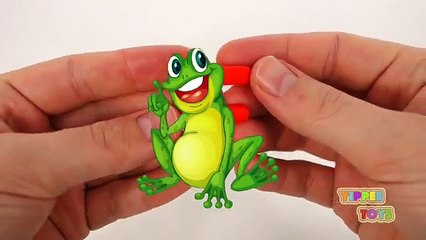 Learn ABC for Toddlers with Play Doh Alphabet Kids Children Kindergarten in English