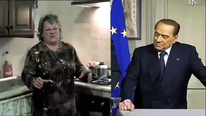 Berlusconi vs Patate, riso e cozze, il video diventa virale "si apre il "forno"