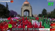 ultimas noticias de MEXICO, MEGA MARCHA  EN MEXICO EN EL DIA INTERNACIONAL DE LA MUJER 08/03/2017