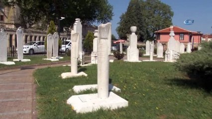 Mezarları talan edilmişti, yıllar sonra Edirne’de bulundu