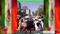 ultimas noticias de MEXICO, CANTANDO HIMNO NACIONAL EXIGEN RENUNCIA DE PEÑA NIETO HOY 24/02/2017