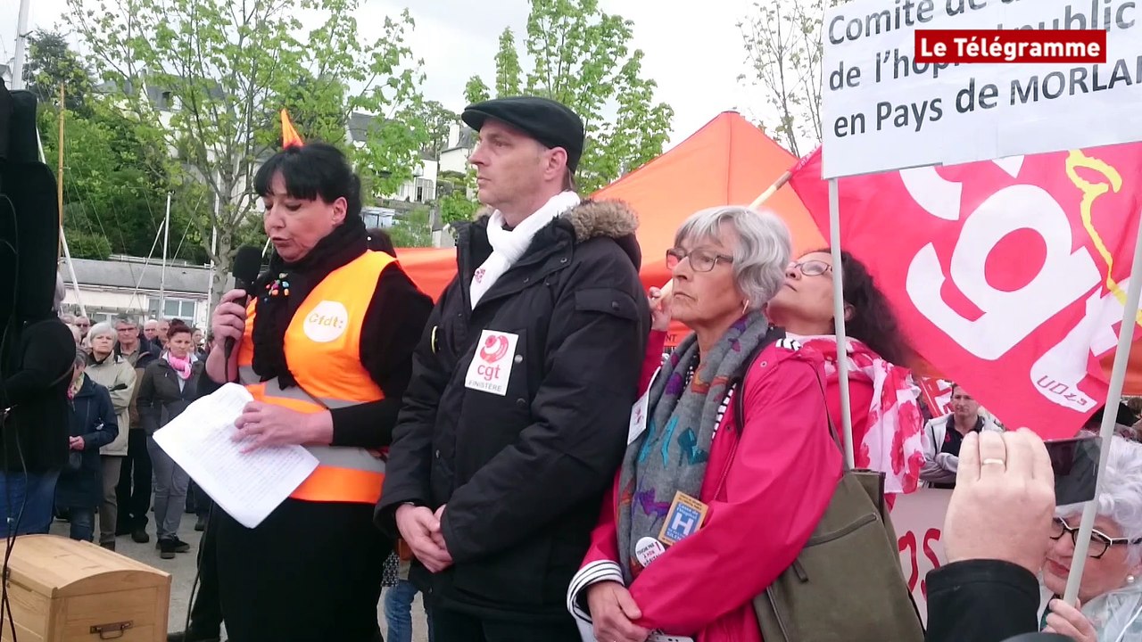 Morlaix. 2 000 manifestants pour défendre l’hôpital