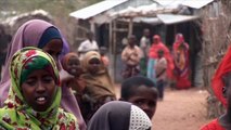 Vacunación masiva de refugiados en el campo de Dadaab en Kenia