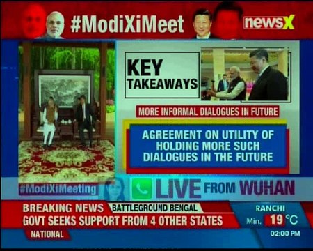 Modi-Xi meeting: PM Modi takes a walk along East Lake with Chinese President Xi Jinping