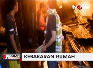 Tiga Rumah Warga Ludes Dilalap Api