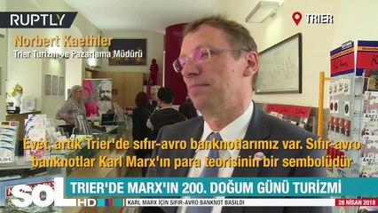 TRIER'DE MARX'IN 200. DOĞUM GÜNÜ TURİZMİ
