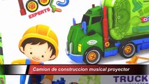 Camion Mula De Construccion Armable Musical Con Proyector Juguete Para Niños Con Herramientas