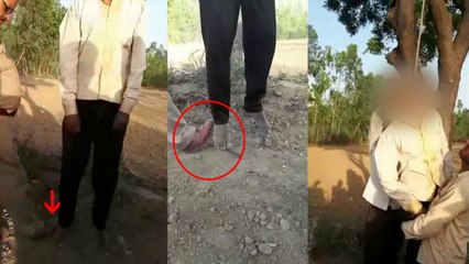 फांसी पर झूल रही किसान की लाश को जब दारोगा ने अपने जूतों से रोका!