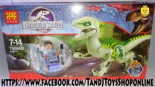 เลโก้จีนรีวิว Jurassic World LELE No.79086 By.T&J ToyS Review