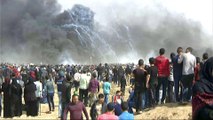 Israeli forces kill three Palestinians, wound 955 at Gaza protest